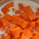 Манная каша с тыквой