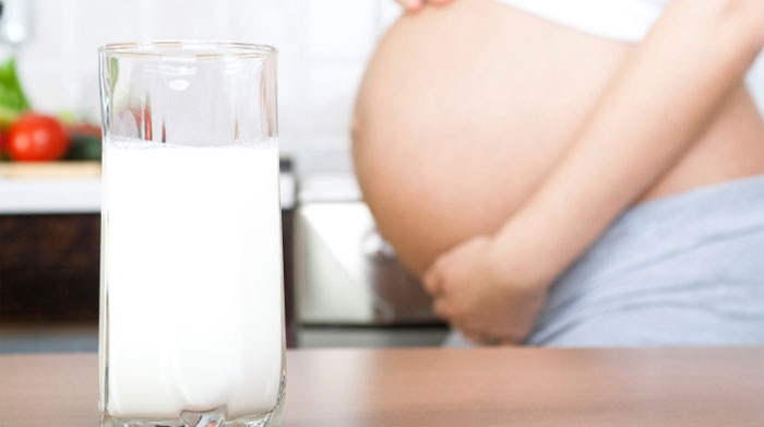 Польза молока во время беременности