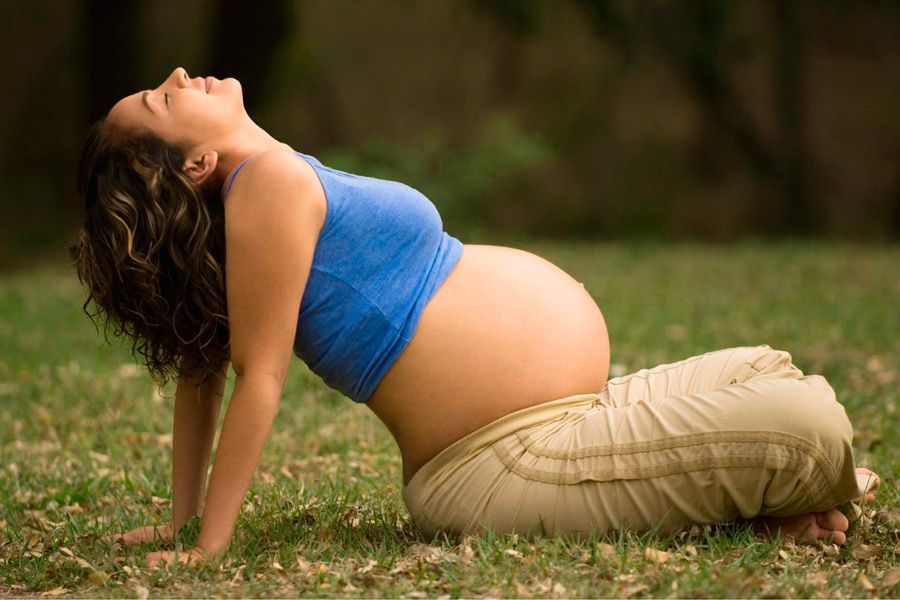 Упражнения можно выполнять на всех сроках беременности