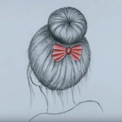 Как рисовать волосы одним карандашом Как рисовать волосы одним карандашом