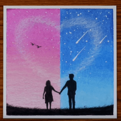 Рисунок - любовь и разлука Рисунок - любовь и разлука