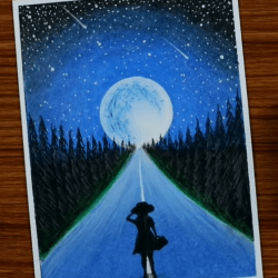 Сон девочки - рисунок Сон девочки - рисунок