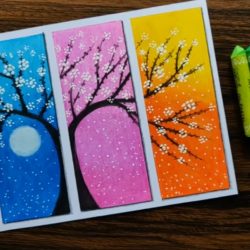 Цветочное дерево - рисунок Цветочное дерево — рисунок