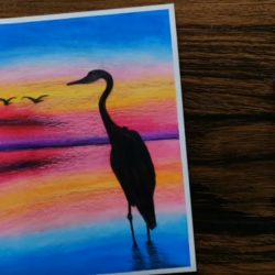 Учимся рисовать цаплю Учимся рисовать цаплю