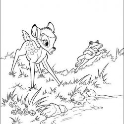 Бемби - раскраски Бемби - раскраски