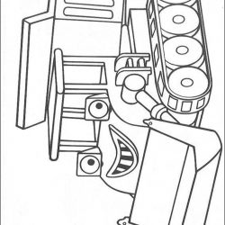 Боб-строитель раскраски