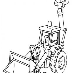 Боб-строитель раскраски
