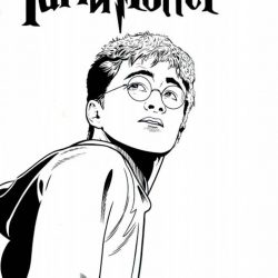 Гарри Поттер - раскраски