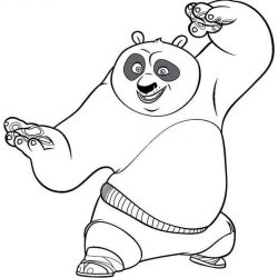 Кунг-фу Панда - раскраски Кунг-фу Панда - раскраски