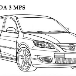 Легковые авто - раскраски 2 часть