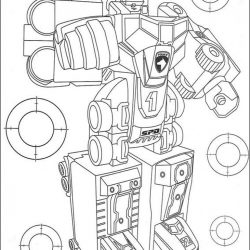 Могучие рейнджеры - раскраски
