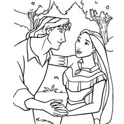 Покахонтас - раскраски Покахонтас — раскраски