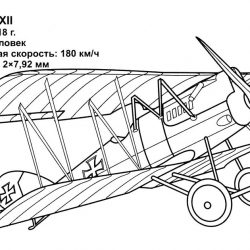 Самолеты - раскраски