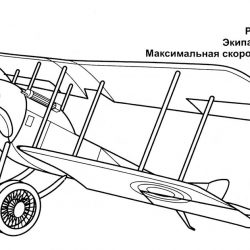 Самолеты - раскраски