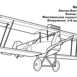 Самолеты - раскраски