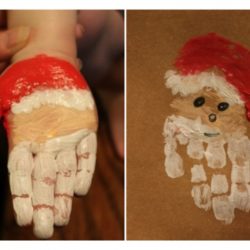 Рисуем ладонью вместе с ребенком Рисуем ладонью вместе с ребенком