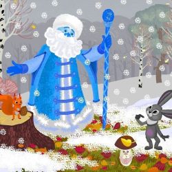 Сказка - Мороз и заяц