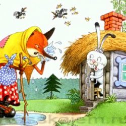 Сказка - Зайка и лиса Сказка - Зайка и лиса