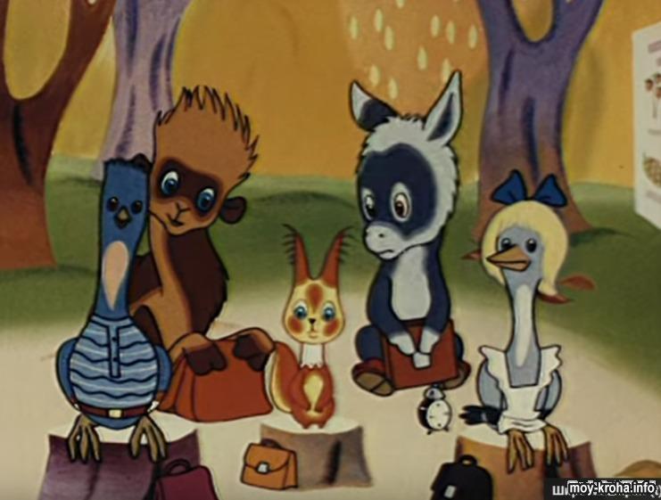 ослик идет в школу. ослик в школе. советский мультфильм про животных в школе. ослик мультфильм. как верблюжонок и ослик в школу ходили 1975.