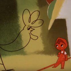 Мультик - Петух и краски Мультик — Петух и краски