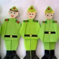 Детские поделки папе, брату на 23 февраля Детские поделки папе, брату на 23 февраля