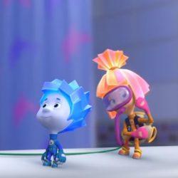 Мультик - Сифон - Раскраска с фиксиками Мультик — Сифон — Раскраска с фиксиками