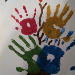 Рисунок - дружная семья Рисунок — дружная семья