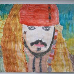 Рисунок Джек-Воробей Рисунок Джек-Воробей