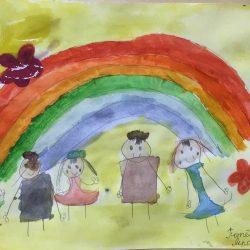 Рисунок - Красивая радуга Рисунок — Красивая радуга