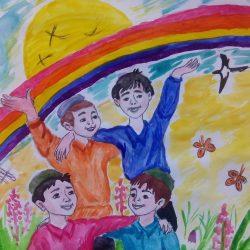 Рисунок - Верные друзья Рисунок — Верные друзья