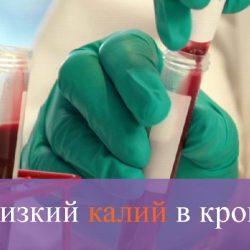 Низкий калий в крови причины Низкий калий в крови причины